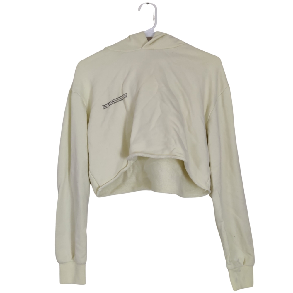 Pangaia Organic Cotton Cropped Hoodie